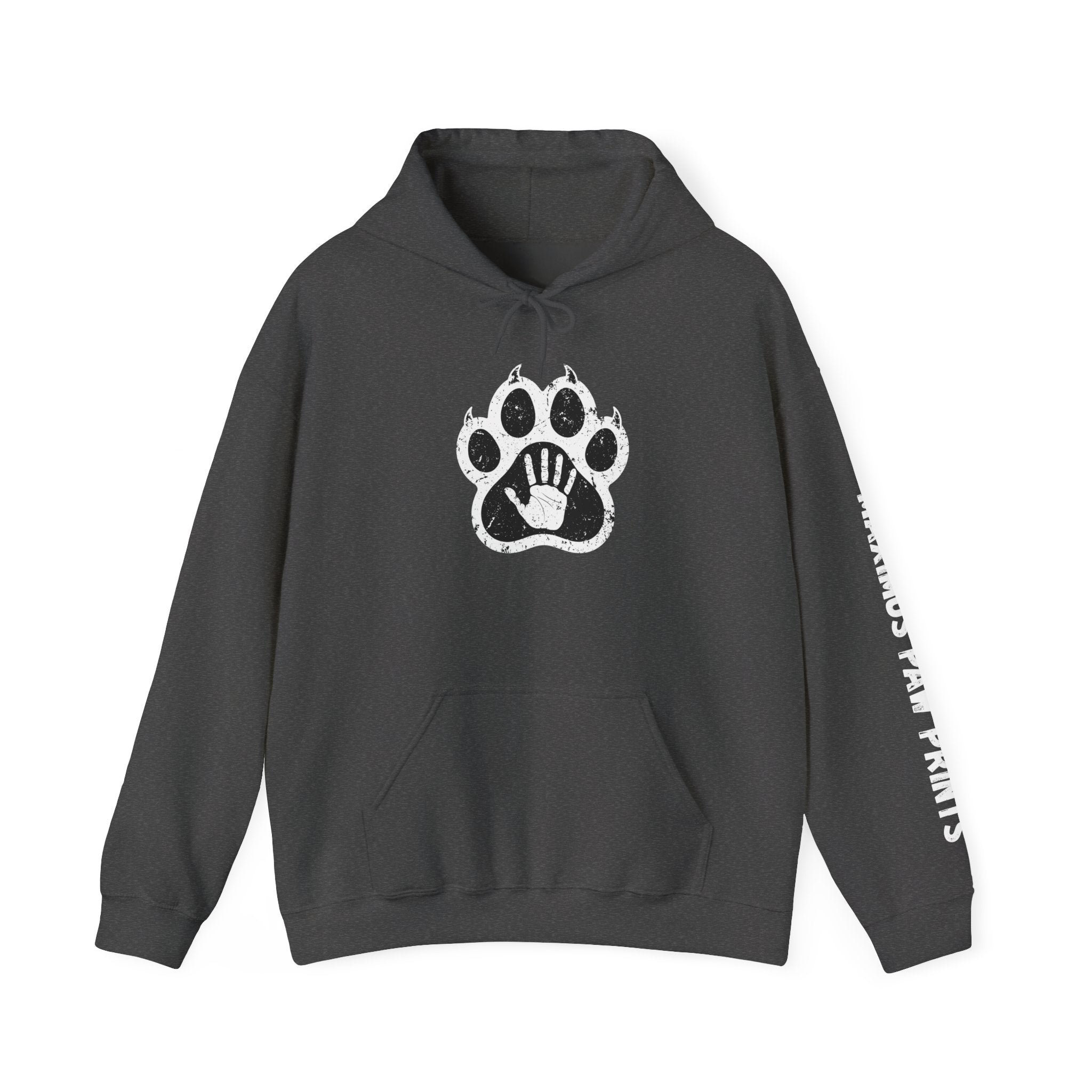 Maximus Paw Prints Hoodie | Pet Bond Sweatshirt | Dog Lover Cat Lover Gift