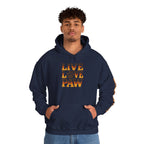 Live Love Paw Hoodie | Funny Pet Lover Sweatshirt | Dog Mom Cat Mom Gift