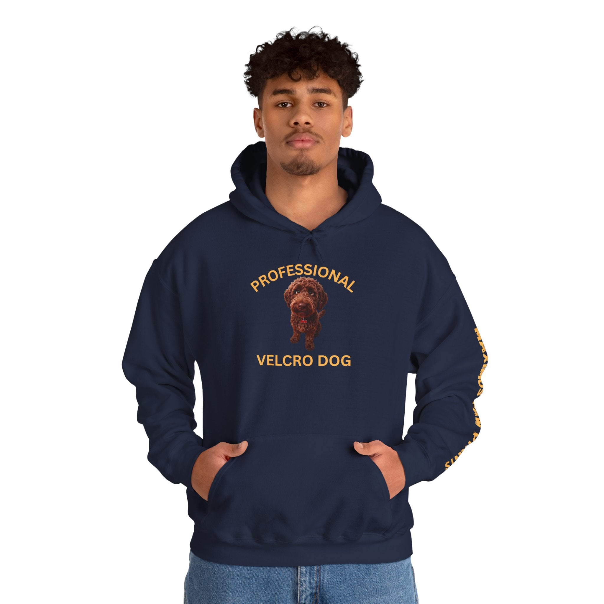 Professional Velcro Dog Hoodie | Funny Doodle Owner Sweatshirt | Doodle Mom Dad Gift