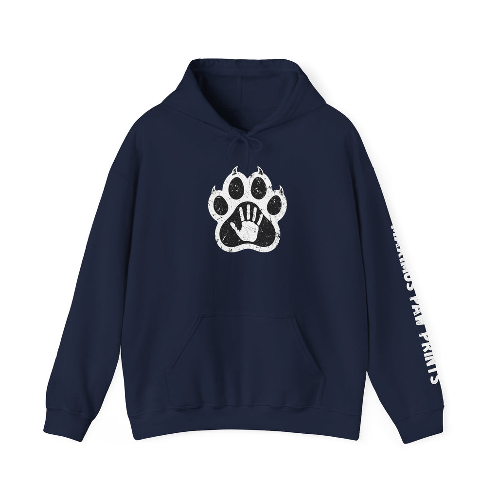 Maximus Paw Prints Hoodie | Pet Bond Sweatshirt | Dog Lover Cat Lover Gift