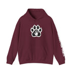 Maximus Paw Prints Hoodie | Pet Bond Sweatshirt | Dog Lover Cat Lover Gift