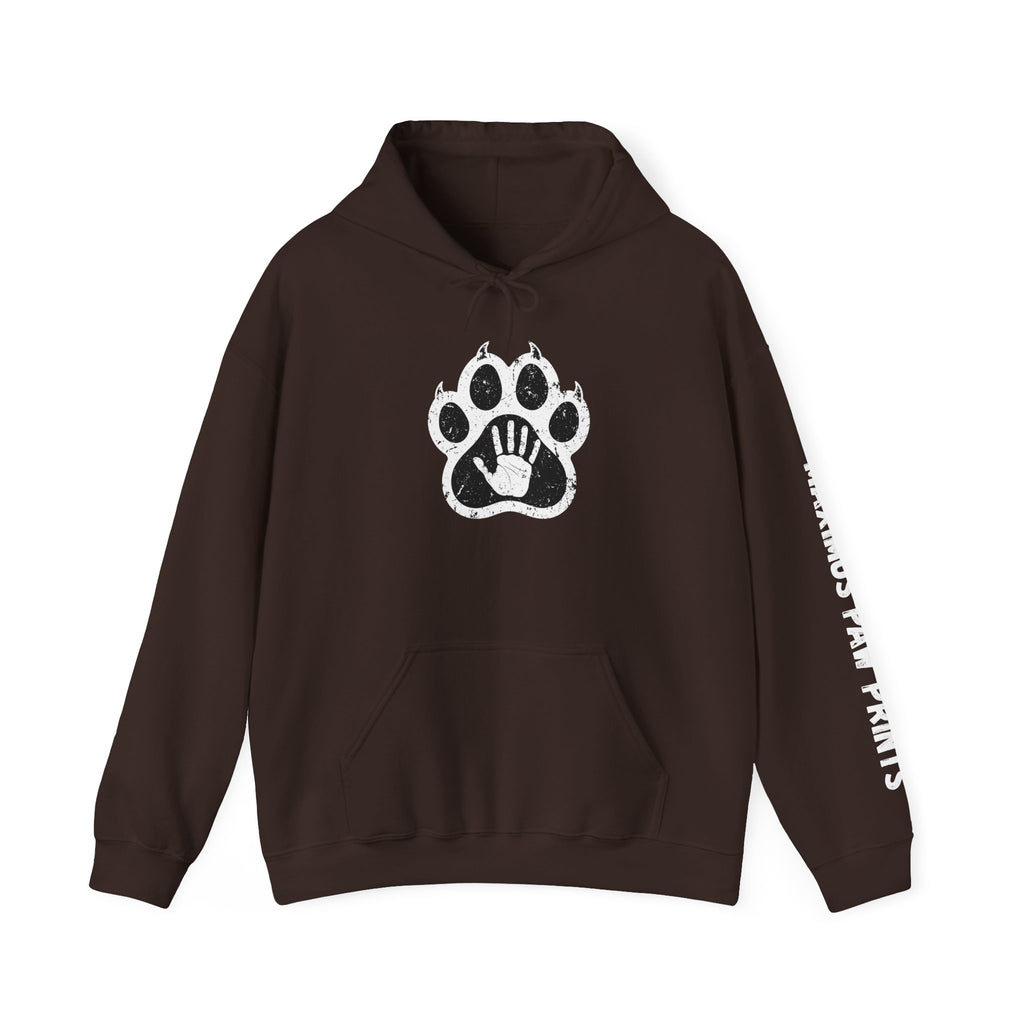 Maximus Paw Prints Hoodie | Pet Bond Sweatshirt | Dog Lover Cat Lover Gift
