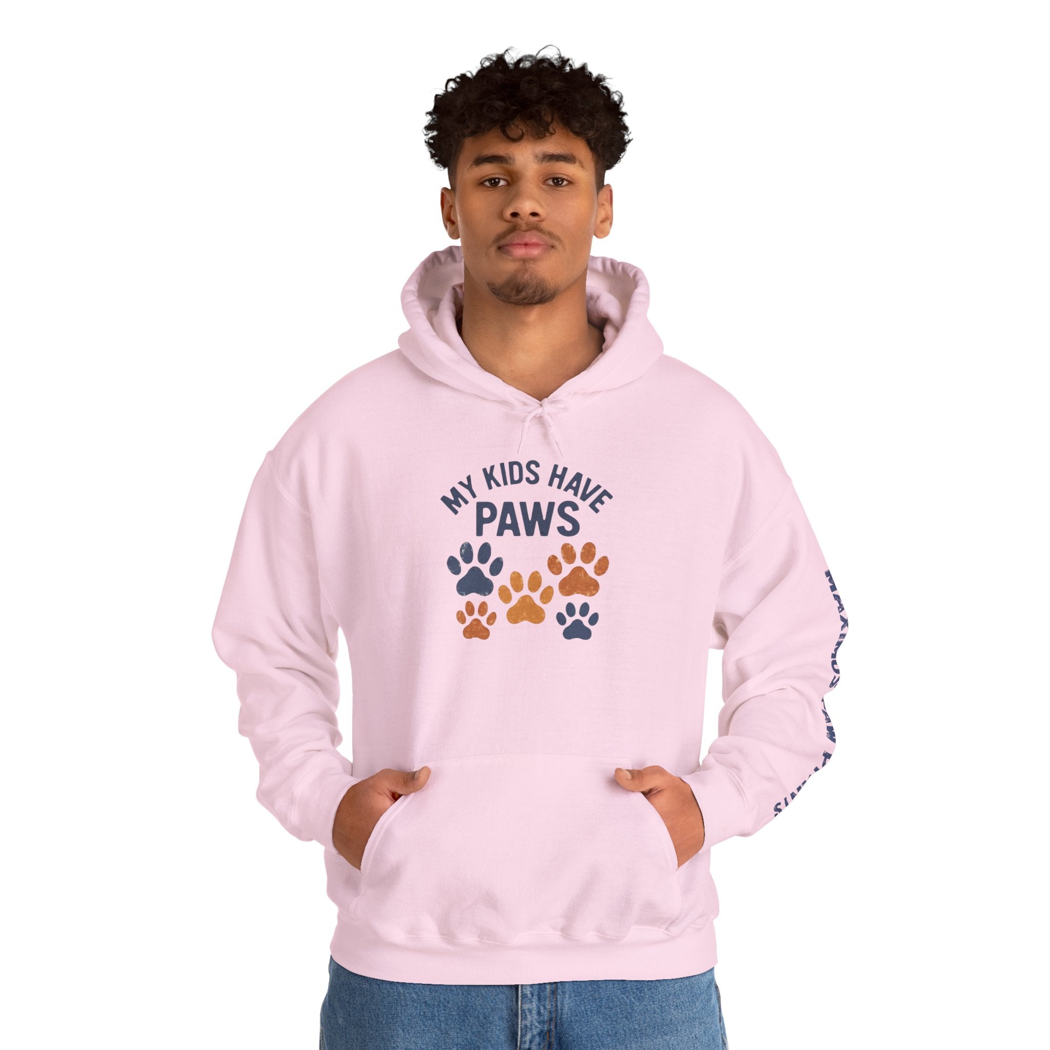 My Kids Have Paws Hoodie | Funny Pet Parent Sweatshirt | Dog Mom Cat Mom Gift