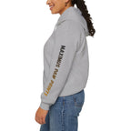Caffeine & Cats Hoodie | Funny Cat Lover Sweatshirt | Cat Mom Coffee Gift