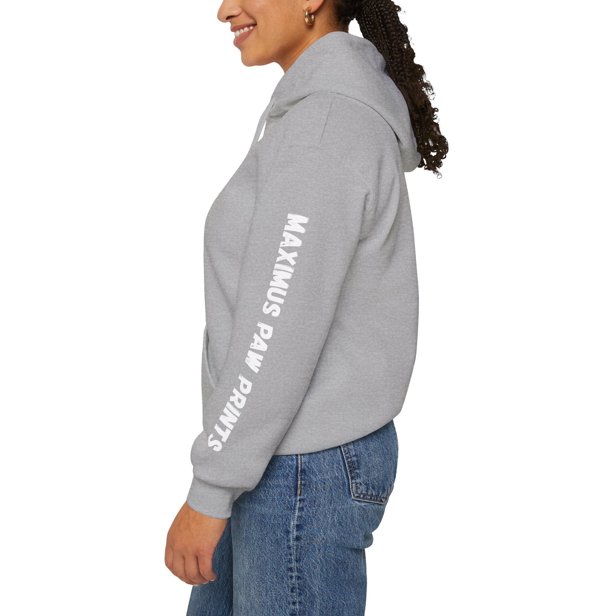 This Human Belongs To Me Hoodie | Funny Pet Lover Sweatshirt | Dog Mom Cat Mom Gift