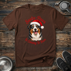 Santa Paws is Coming to Town T-Shirt | Funny Christmas Dog Tee | Aussie Dog Mom Gift