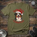 Santa Paws is Coming to Town T-Shirt | Funny Christmas Dog Tee | Aussie Dog Mom Gift