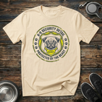 K-9 Security Detail Protected by the Beast T-Shirt | Funny Pug Lover Tee | Pug Mom Gift