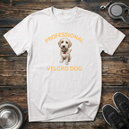 Professional Velcro Dog T-Shirt | Funny Cream Doodle Lover Tee | Doodle Mom Dad Gift