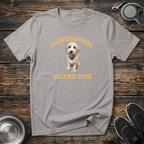 Professional Velcro Dog T-Shirt | Funny Cream Doodle Lover Tee | Doodle Mom Dad Gift