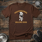 Professional Velcro Dog T-Shirt | Funny Parti Doodle Lover Tee | Doodle Mom Dad Gift