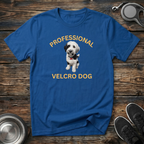 Professional Velcro Dog T-Shirt | Funny Parti Doodle Lover Tee | Doodle Mom Dad Gift
