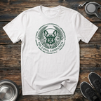 The Loyal Companion T-Shirt | Elegant French Bulldog Tee | Frenchie Mom Dad Gift