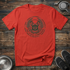 The Loyal Companion T-Shirt | Elegant French Bulldog Tee | Frenchie Mom Dad Gift