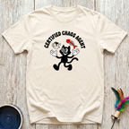 Certified Chaos Agent T-Shirt | Funny Cat Lover Retro Tee | Cat Mom Dad Gift