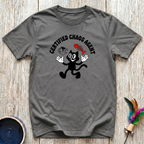Certified Chaos Agent T-Shirt | Funny Cat Lover Retro Tee | Cat Mom Dad Gift