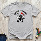 Certified Chaos Agent T-Shirt | Funny Cat Lover Retro Tee | Cat Mom Dad Gift