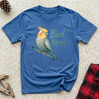 Bird Nerd T-Shirt | Cute Cockatiel Lover Tee | Bird Owner Cockatiel Mom Gift