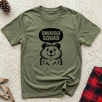 Snuggle Squad T-Shirt | Funny Fluffy Dog Lover Tee | Dog Mom Pomeranian Gift