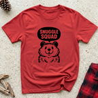 Snuggle Squad T-Shirt | Funny Fluffy Dog Lover Tee | Dog Mom Pomeranian Gift