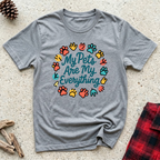 My Pets Are My Everything T-Shirt | Funny Pet Lover Tee | Dog Mom Cat Mom Gift