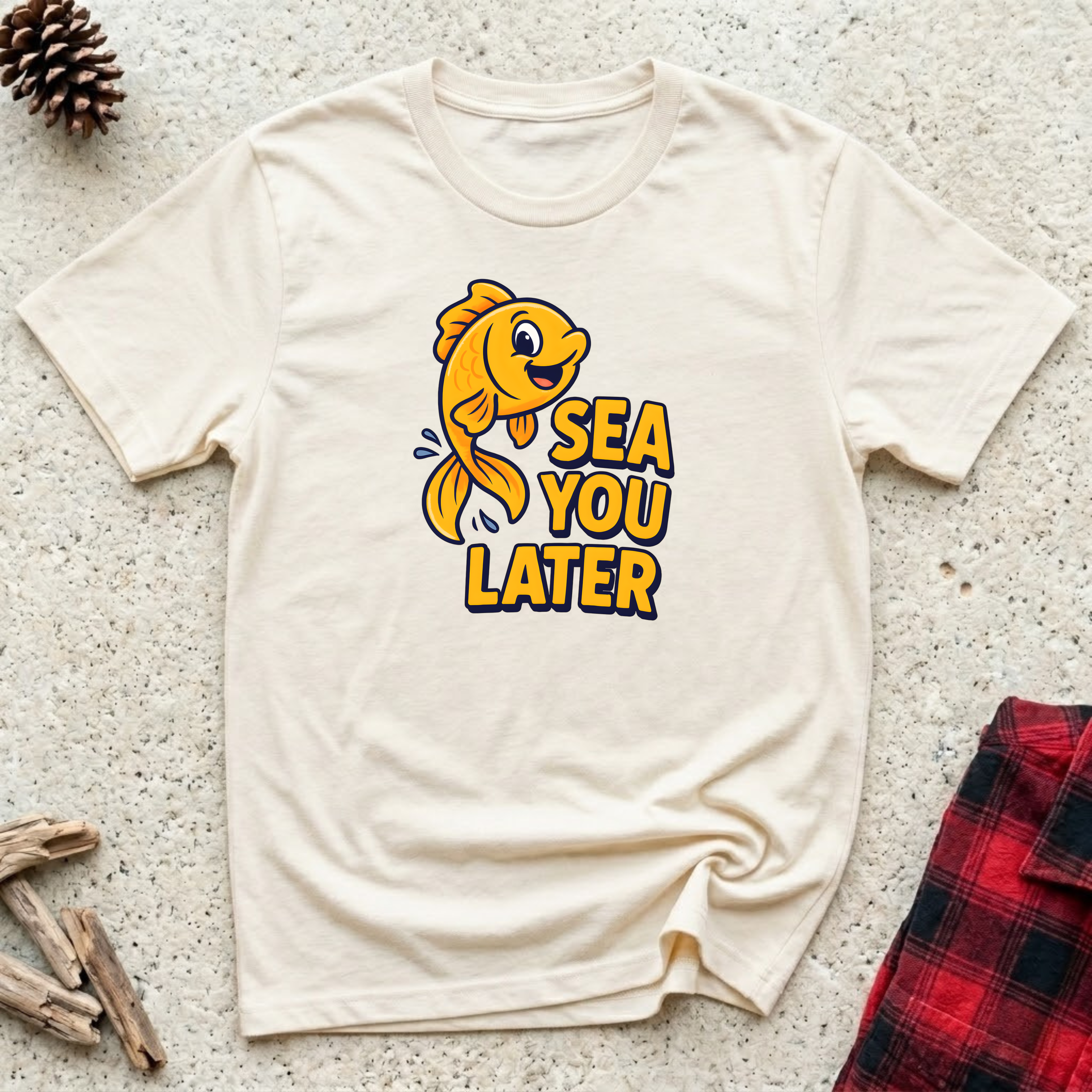 Sea You Later T-Shirt | Funny Fish Lover Tee | Aquarium Owner Ocean Gift