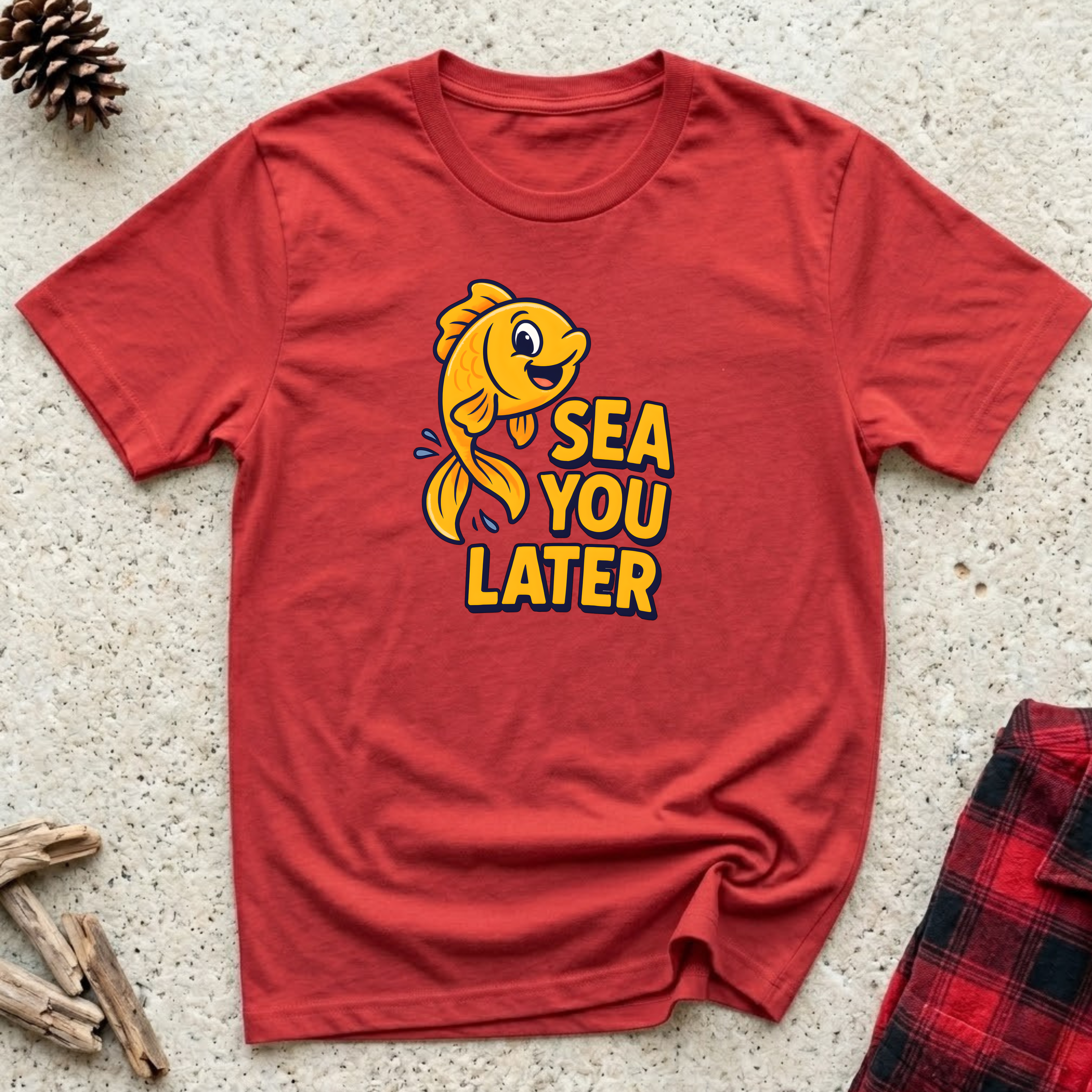 Sea You Later T-Shirt | Funny Fish Lover Tee | Aquarium Owner Ocean Gift