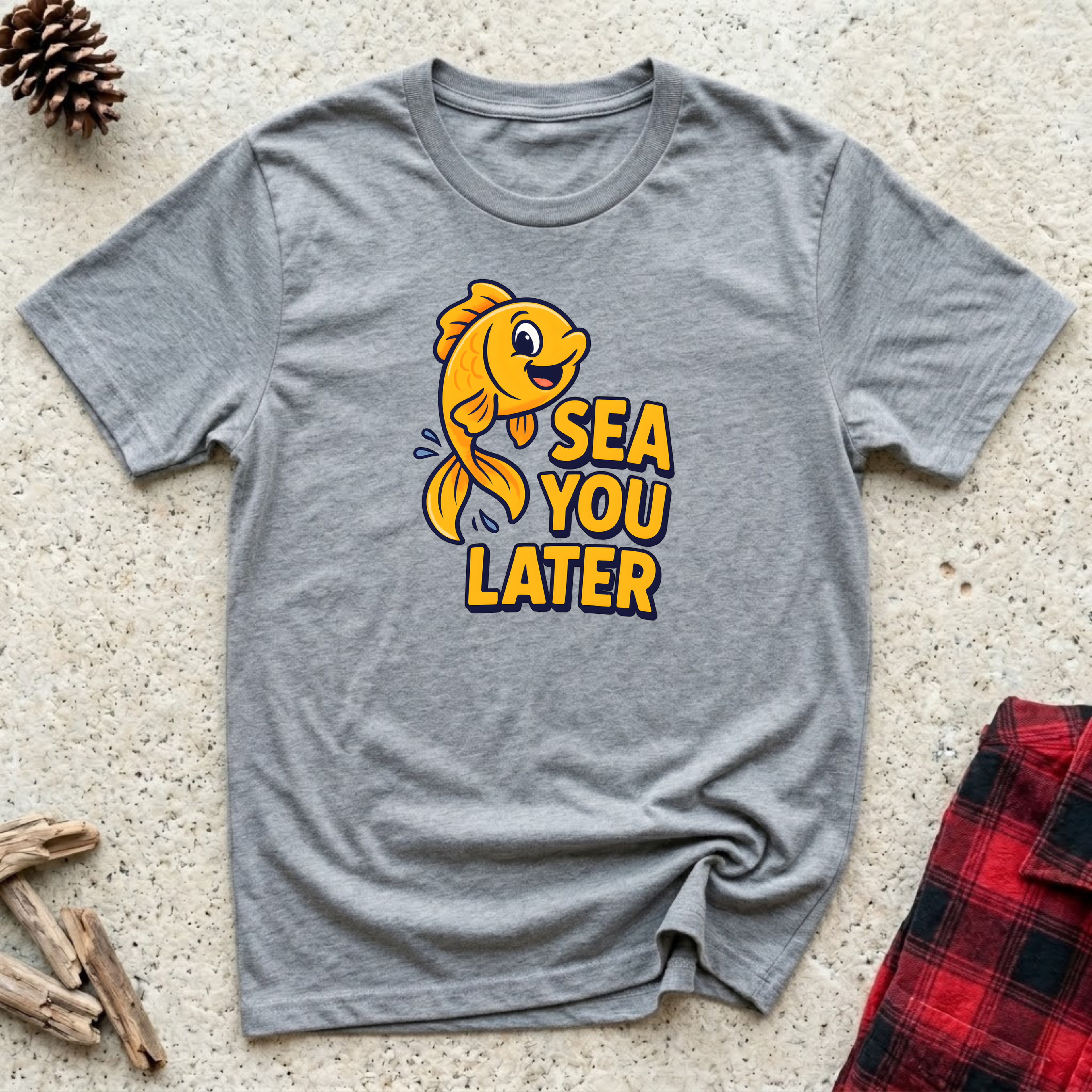 Sea You Later T-Shirt | Funny Fish Lover Tee | Aquarium Owner Ocean Gift