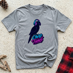 Chirp Tunes T-Shirt | Funny Parrot Music Lover Tee | Cool Bird Owner Gift