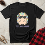 Feeling Sharp T-Shirt | Funny Hedgehog Lover Tee | Hedgehog Mom Dad Gif