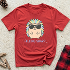 Feeling Sharp T-Shirt | Funny Hedgehog Lover Tee | Hedgehog Mom Dad Gif