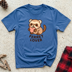 Ferret Lover T-Shirt | Cute Ferret Owner Tee | Funny Ferret Mom Dad Gift