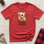 Ferret Lover T-Shirt | Cute Ferret Owner Tee | Funny Ferret Mom Dad Gift