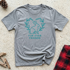 Fur Ever Friends T-Shirt | Cute Rabbit Lover Tee | Bunny Mom Best Friend Gift