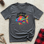 Just Keep Swimming T-Shirt | Funny Fish Lover Tee | Aquarium Owner Gift