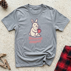 Morning Hopper T-Shirt | Funny Rabbit Coffee Lover Tee | Bunny Owner Gift