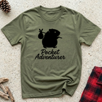 Pocket Adventurer T-Shirt | Funny Guinea Pig Lover Tee | Guinea Pig Owner Gift