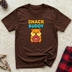 Snack Buddy T-Shirt | Funny Hamster Lover Tee | Hamster Owner Gift