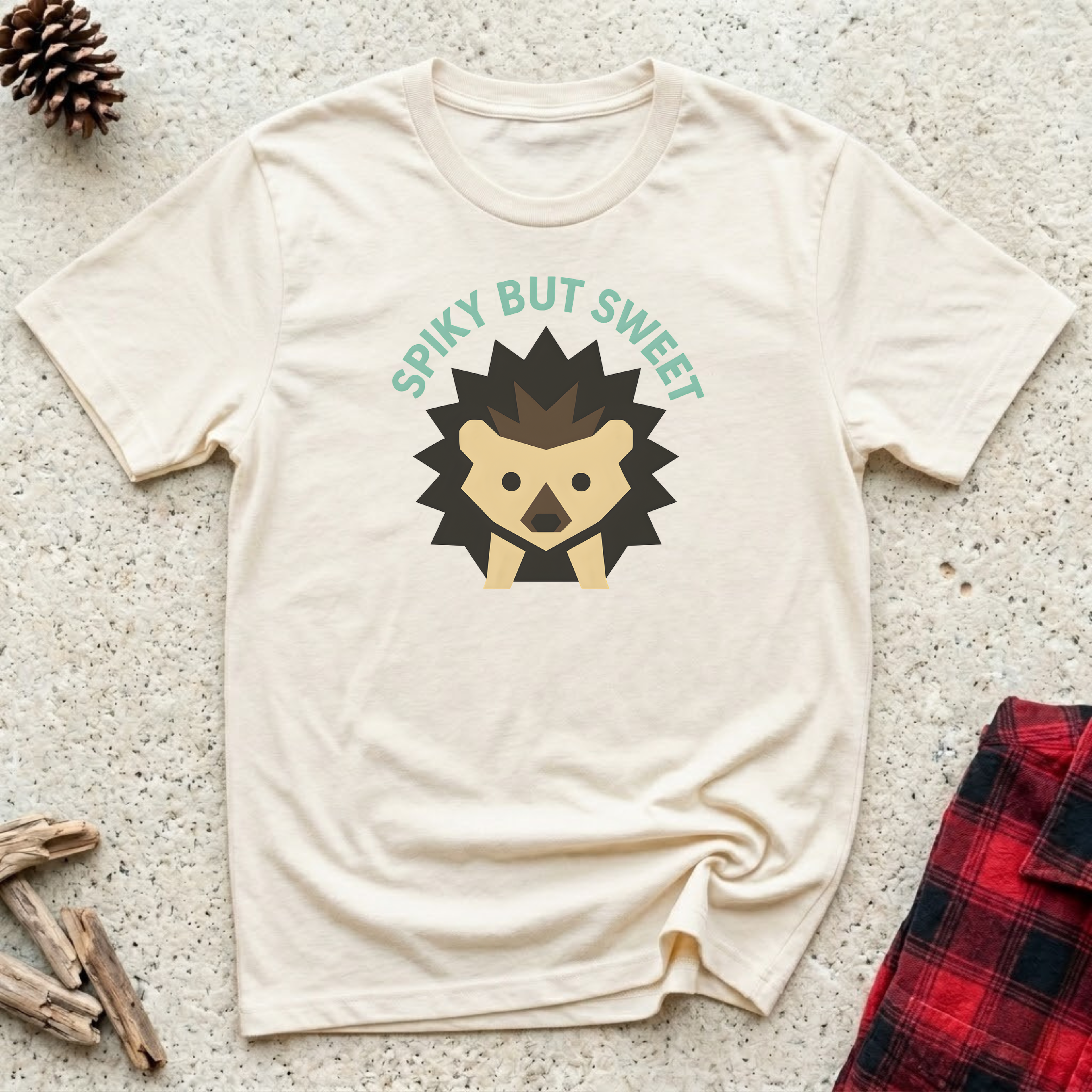 Spiky But Sweet T-Shirt | Funny Hedgehog Lover Tee | Hedgehog Owner Gift