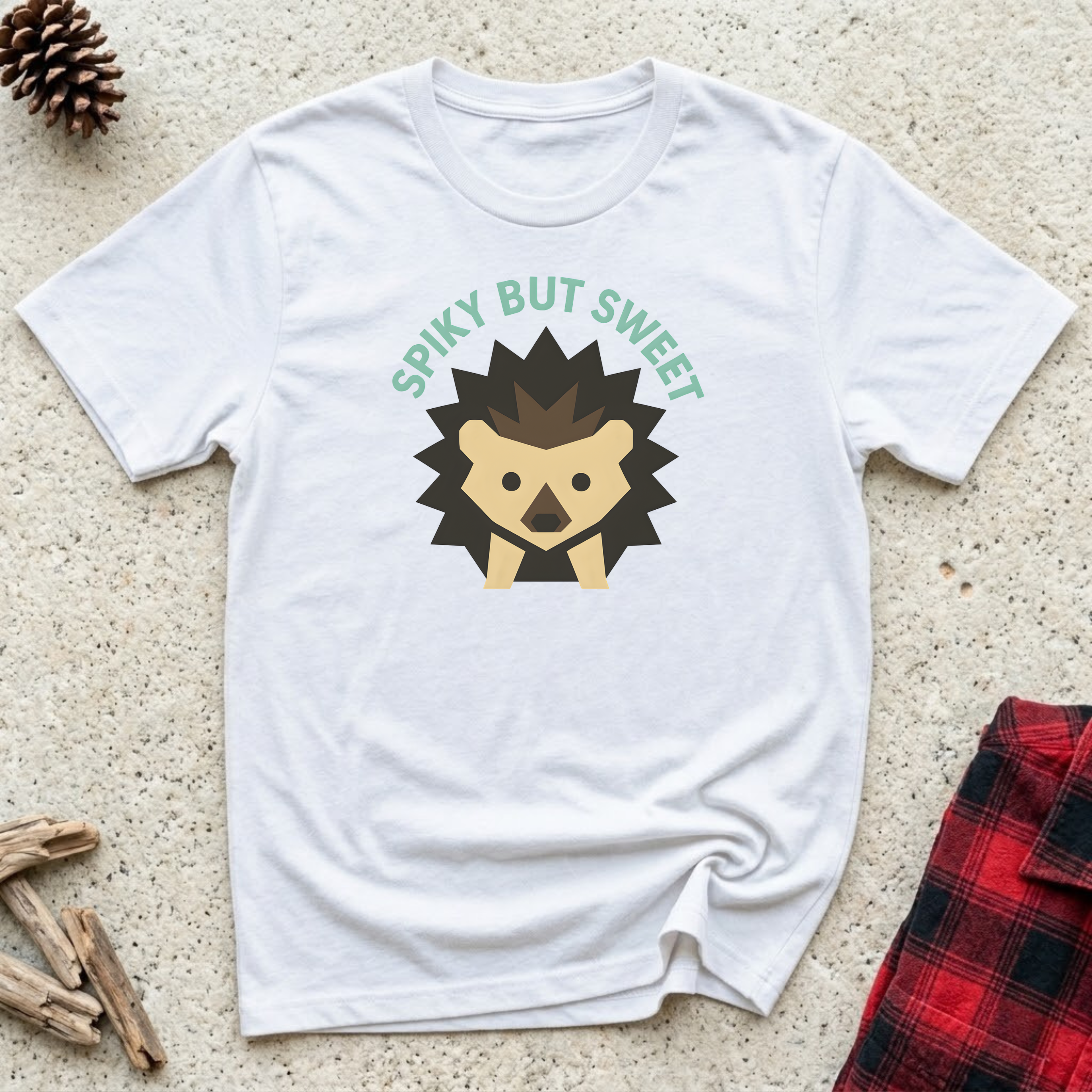 Spiky But Sweet T-Shirt | Funny Hedgehog Lover Tee | Hedgehog Owner Gift