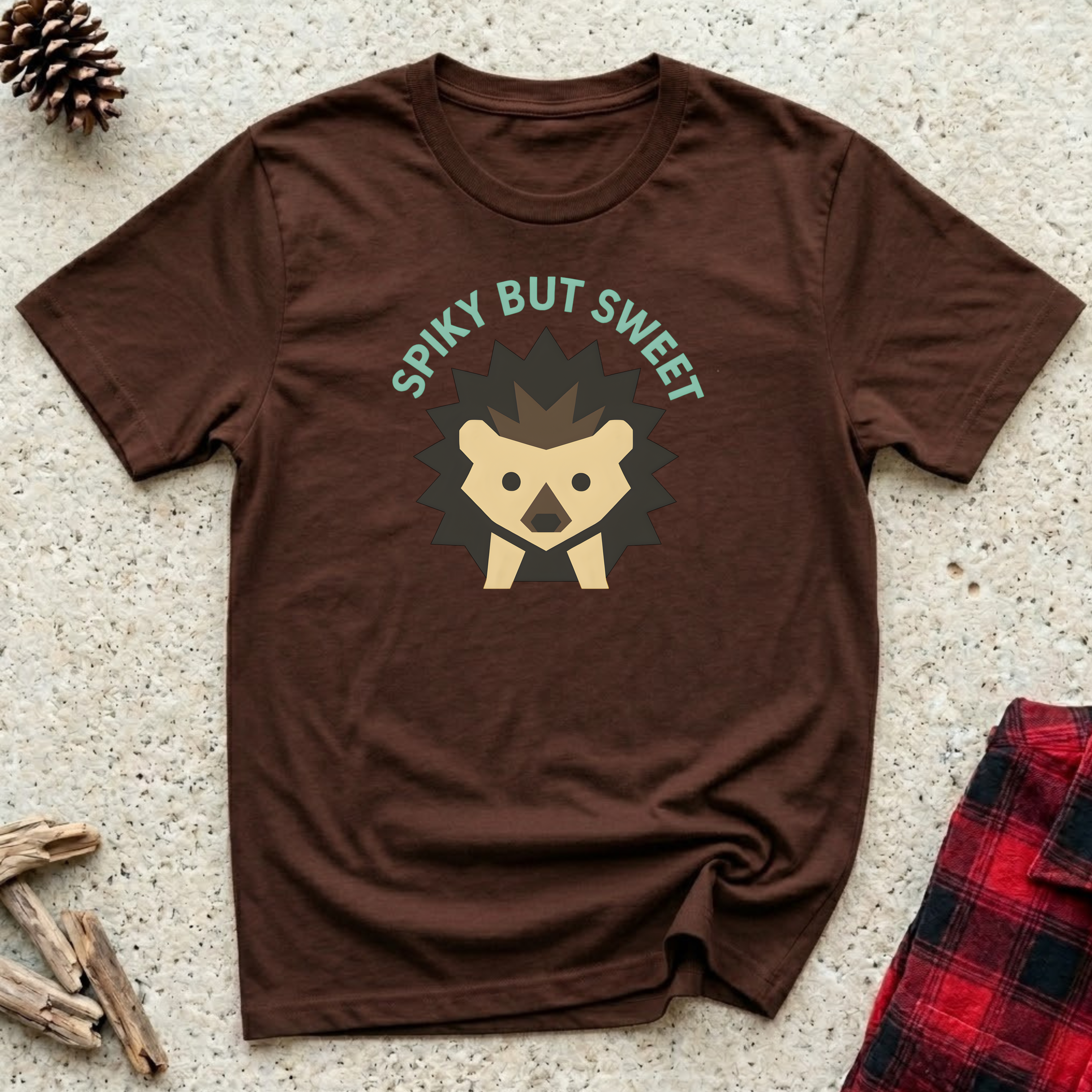 Spiky But Sweet T-Shirt | Funny Hedgehog Lover Tee | Hedgehog Owner Gift