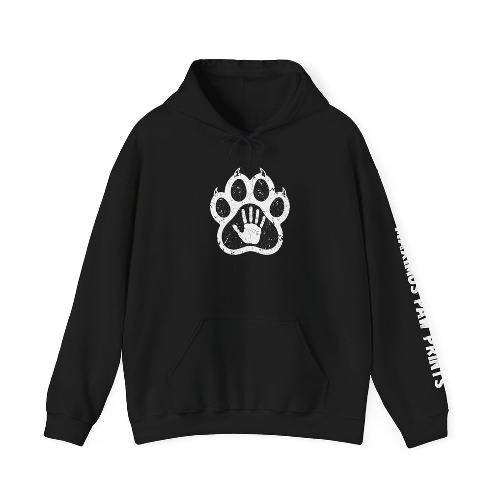 Maximus Paw Prints Hoodie | Pet Bond Sweatshirt | Dog Lover Cat Lover Gift