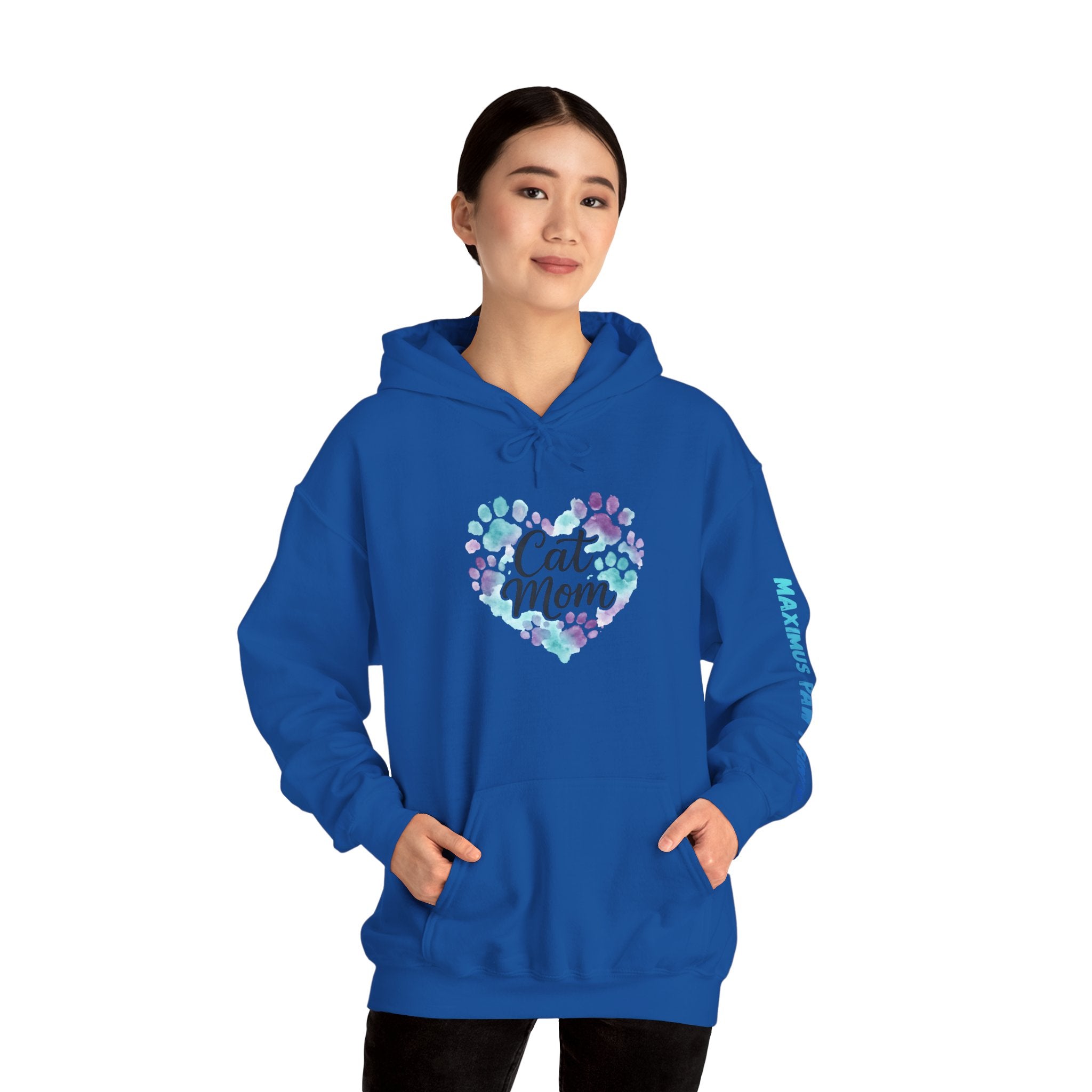 Cat Mom Hoodie | Cute Cat Lover Sweatshirt | Gift for Cat Mom