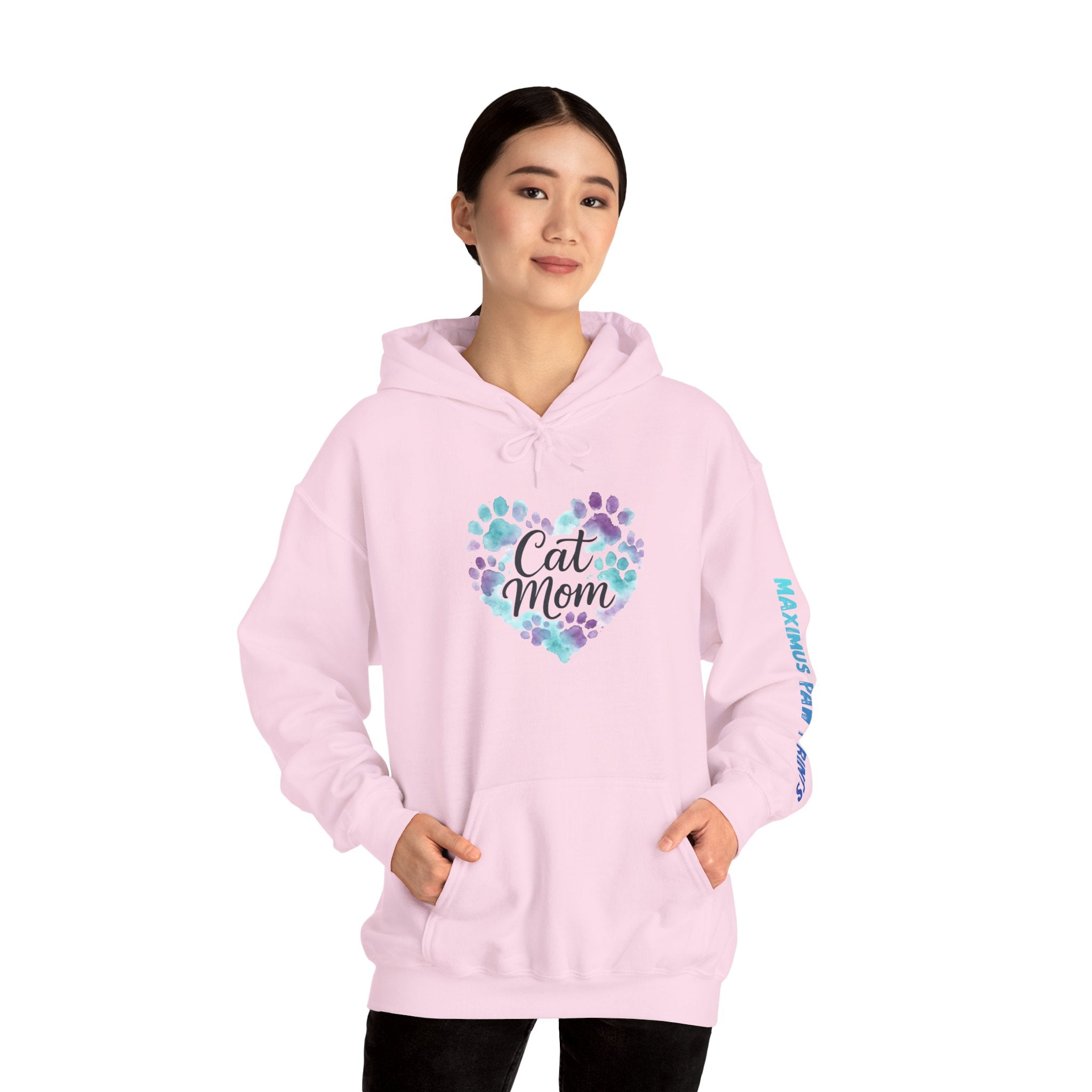 Cat Mom Hoodie | Cute Cat Lover Sweatshirt | Gift for Cat Mom