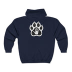 Maximus Paw Prints Full Zip Hoodie