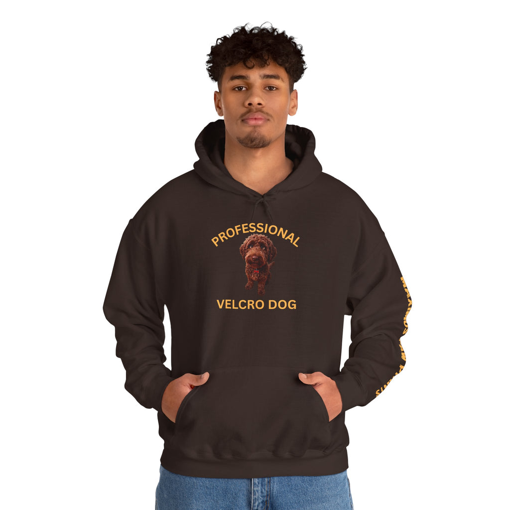 Professional Velcro Dog Hoodie | Funny Doodle Owner Sweatshirt | Doodle Mom Dad Gift