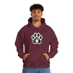 Maximus Paw Prints Hoodie | Pet Bond Sweatshirt | Dog Lover Cat Lover Gift